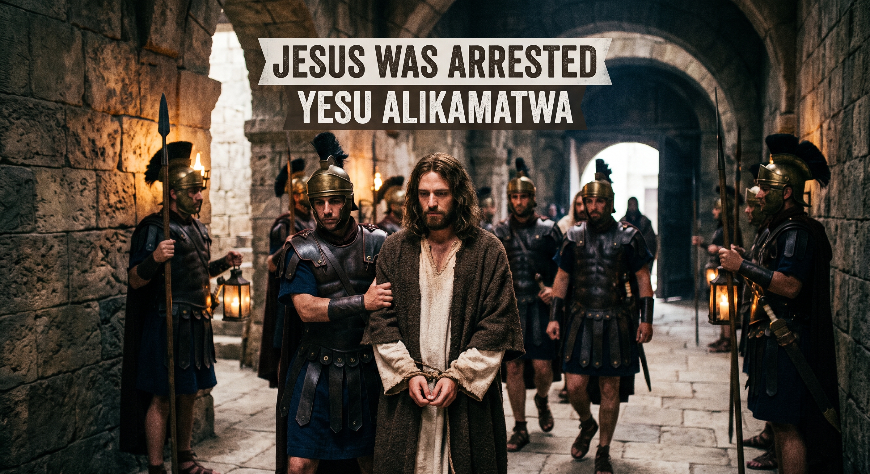 YESU ALIKAMATWA