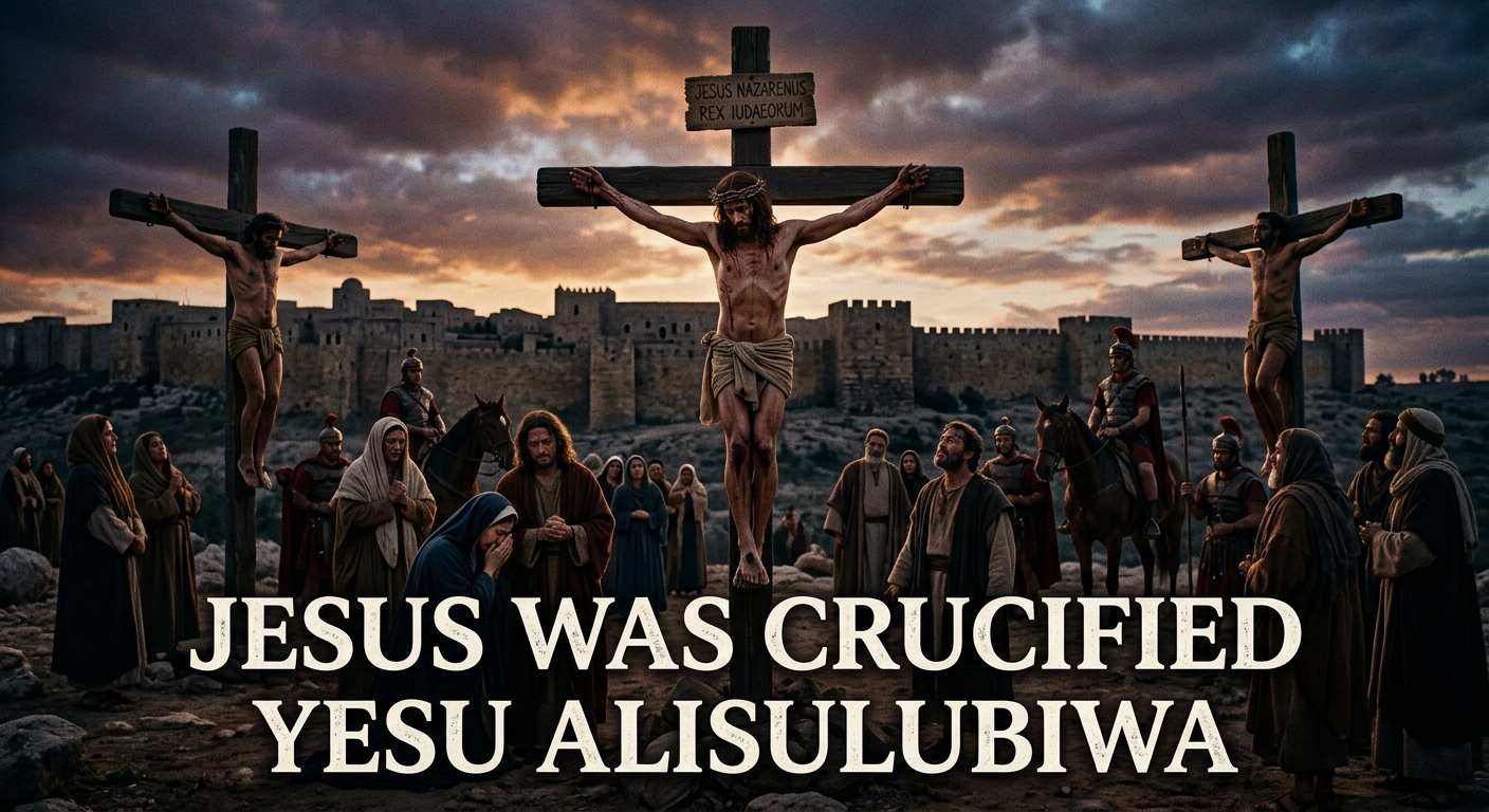 YESU ALISULUBIWA